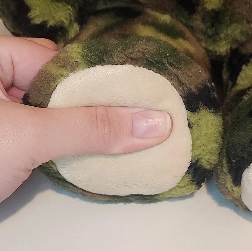 12” Build-A-Bear Camouflage Bear Plush Stuffed Animal w/nonfunctional voice box